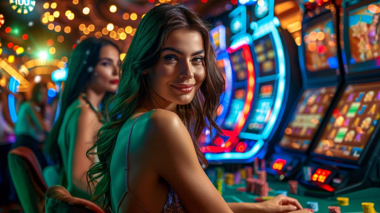 Dealer membagikan kartu Three Card Poker secara langsung